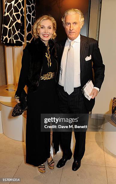 Allegra Hicks attends a private view of 'Valentino: Master Of Couture', exhibiting from November 29th, 2012 - March 3 at Somerset House on November...