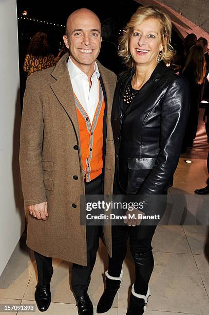 Alison Jackson attends a private view of 'Valentino: Master Of Couture', exhibiting from November 29th, 2012 - March 3 at Somerset House on November...