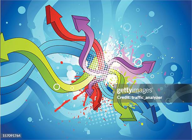 Abstract Arrows Background High-Res Vector Graphic - Getty Images
