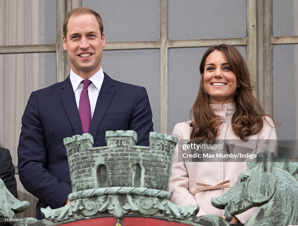 The Duke And Duchess Of Cambridge Make An Official Visit To Cambridge