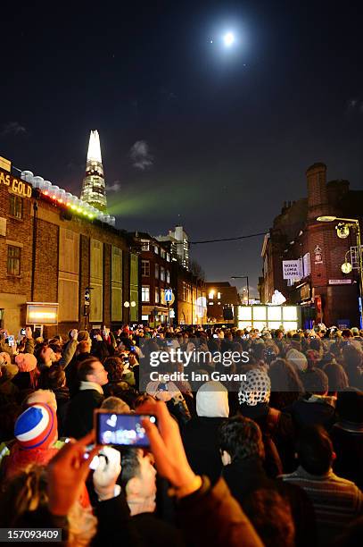 Deadmau5 performs during the launch event of the New Nokia Lumia Range at Flat Iron Square on November 28, 2012 in London, England.