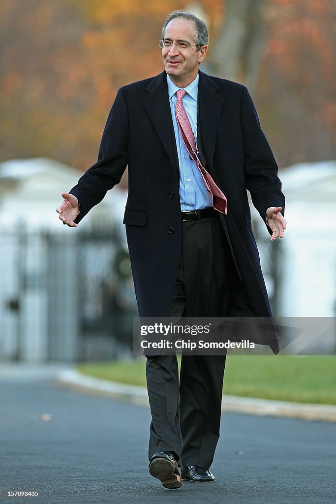 Business Leaders Meet With President Obama At The White House