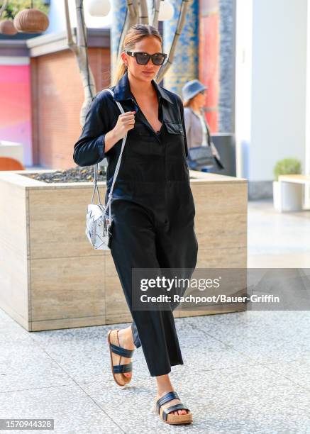 Chrissy Teigen is seen on August 01, 2023 in Los Angeles, California.