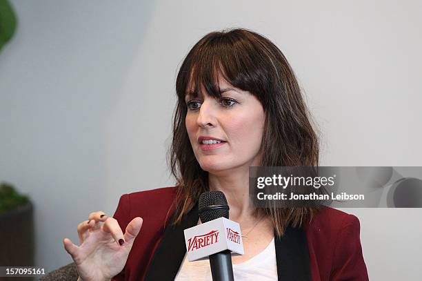 Actress Rosemarie DeWitt attends The Variety Studio: Awards Edition held at a private residence on November 28, 2012 in Los Angeles, California.