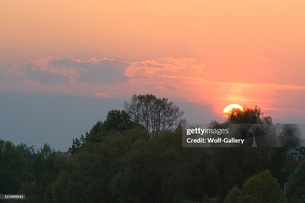 Sundown in Ratisbona