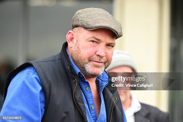Trainer Peter Moody after Botany won Race 3, the Ive Handicap, during Melbourne Racing at Sandown Hillside on July 26, 2023 in Melbourne, Australia.