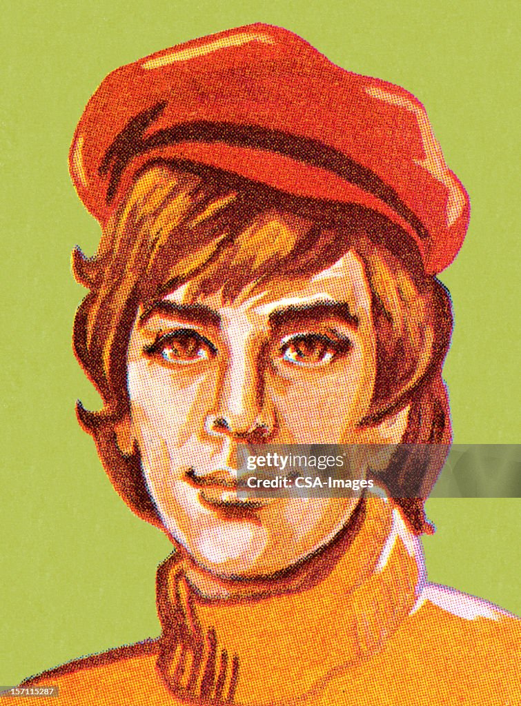 Groovy Guy Wearing Hat