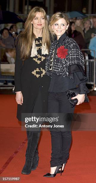 Emilia Fox & Natascha Mcelhone Attend The Becoming Jane World Premiere In London..