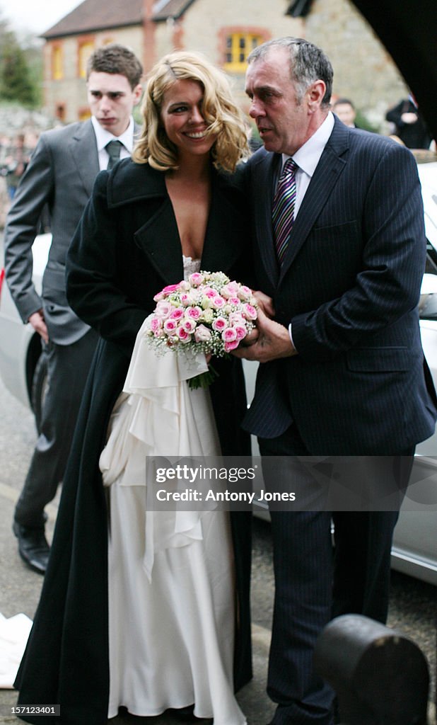 Billie Piper And Laurence Fox Wedding - Easetbourne