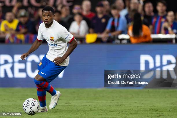 Barcelona open to winger Ansu Fati’s departure