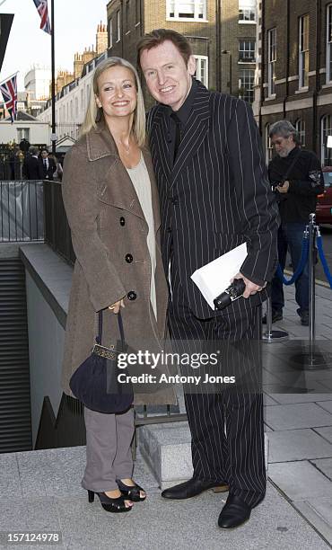 Mike Mcgear Attends An Exhibition Of Photographs By Linda Mccartney, Which Go On Show To Mark 10Th Anniversary Of Her Death, London..