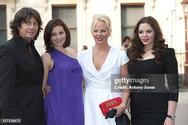 Llewelyn-Bowen, His Wife, And Their Two Daughters, Cecile And Hermione Attend The Royal Academy Of Arts' Summer Exhibition Preview Party At The Royal...