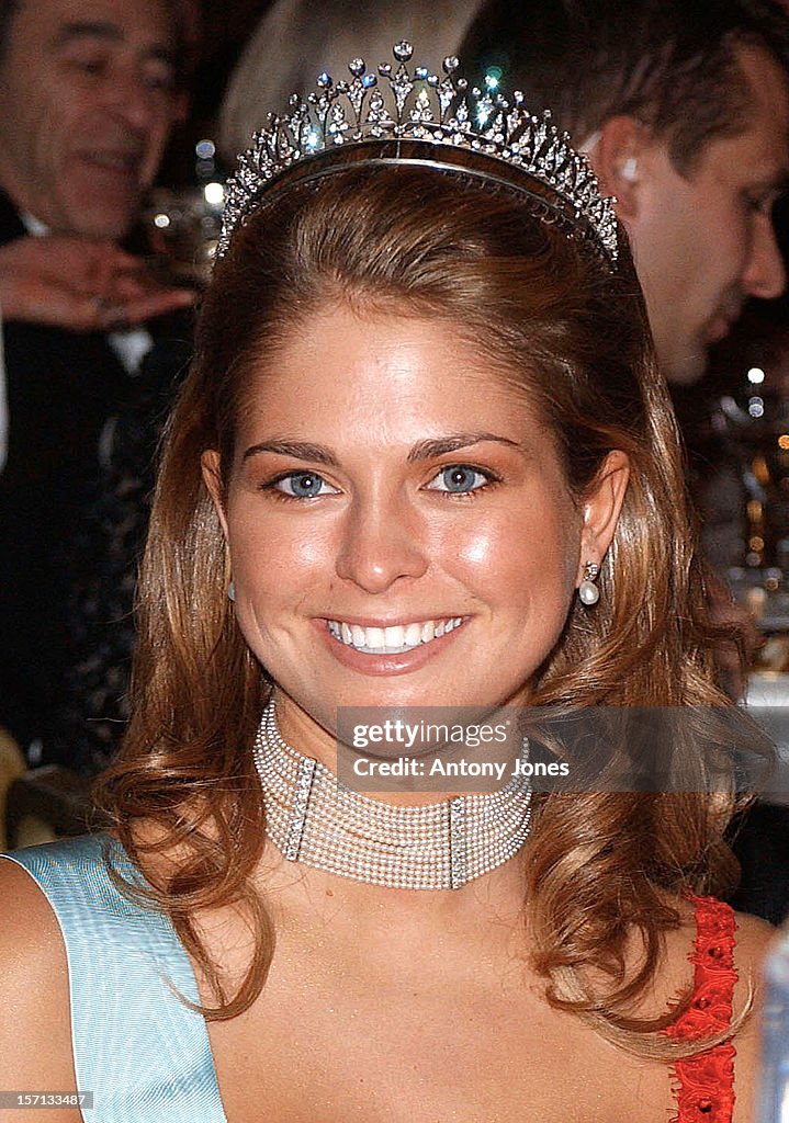 The 2002 Nobel Prize Presentation Banquet At The City Hall In Stockholm