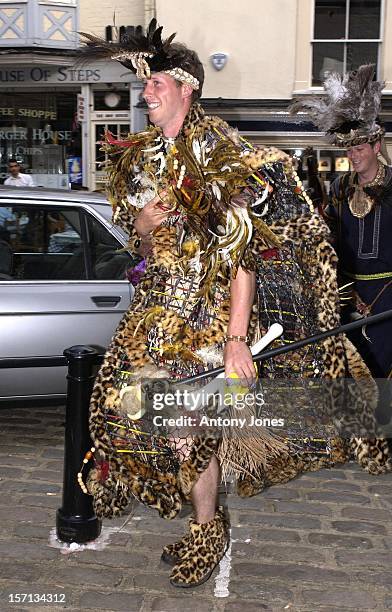 Guests Arrive For Prince William 21St Birthday Out Of Africa Themed Party At Windsor Castle.