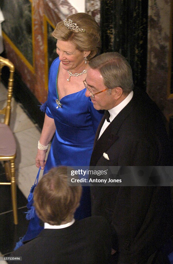 Gala Dinner At Fredensborg Palace To Celebrate Prince Henrik'S 70Th Birthday