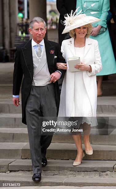 The Wedding Of Hrh The Prince Of Wales & Mrs Camilla Parker Bowles At The Guildhall, Windsor.