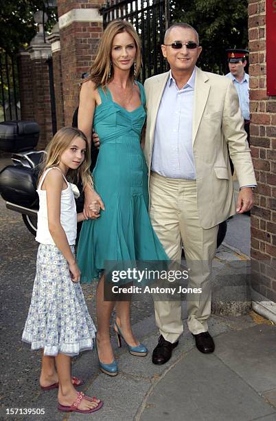 Trinny Woodall & Johnny Elichaoff Attend The Conservative Party Summer Party At The Royal Hospital Chelsea.