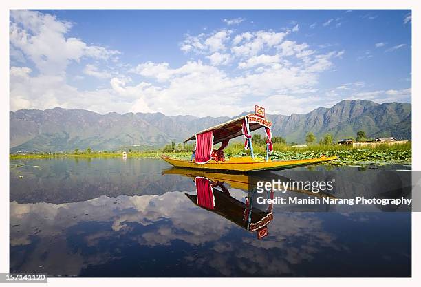 srinagar - kashmir - lago dal fotografías e imágenes de stock