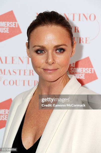 Stella McCartney attends the VIP view of Valentino: Master of Couture at Embankment Gallery on November 28, 2012 in London, England.