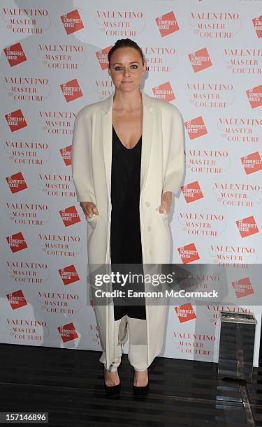 Stella McCartney attends the VIP view of Valentino: Master of Couture at Embankment Gallery on November 28, 2012 in London, England.