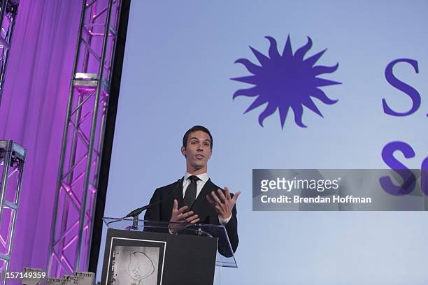White House reporter Ari Shapiro hosts Smithsonian Magazine's first annual American Ingenuity Awards on November 28, 2012 in Washington, DC. The...