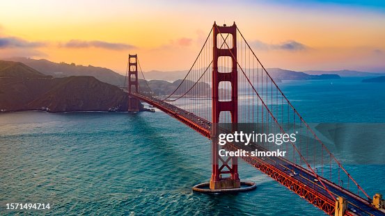 View of Golden Gate Bridge