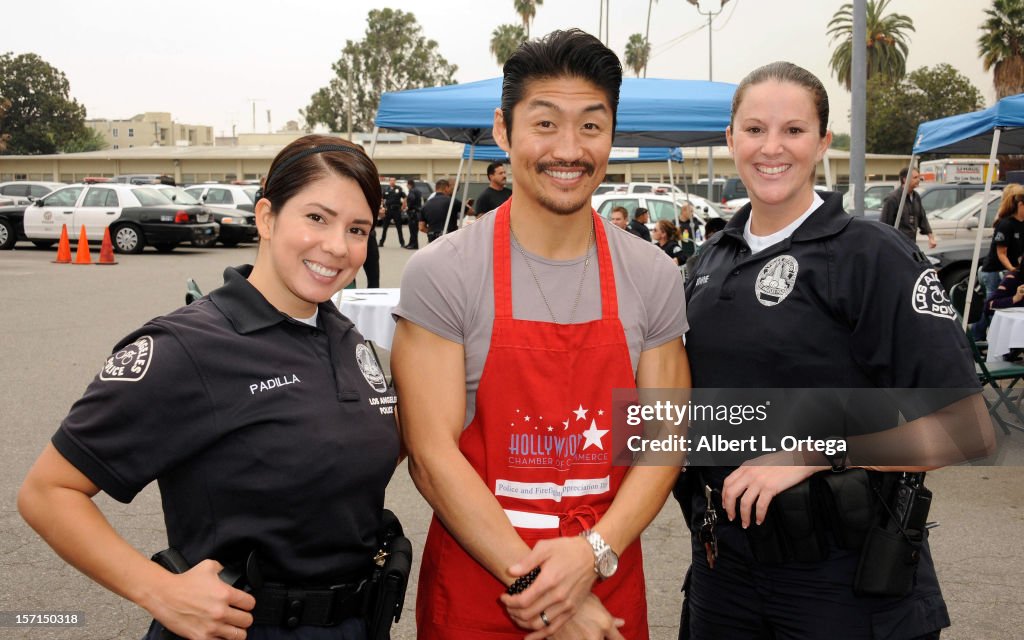 Hollywood Chamber Of Commerce's 18th Annual Police And Firefighters Appreciation Day