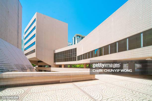 ciudad cuadrada en kowloon, hong kong - campus fotografías e imágenes de stock