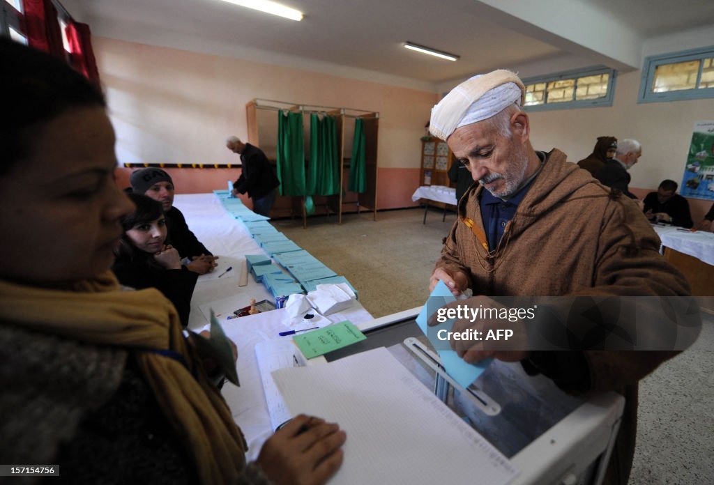 ALGERIA-POLITICS-ELECTIONS