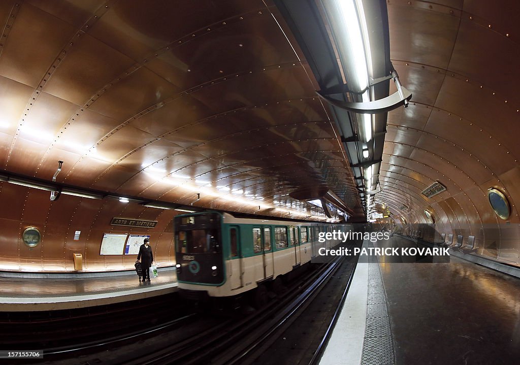 FRANCE-PARIS-SUBWAY