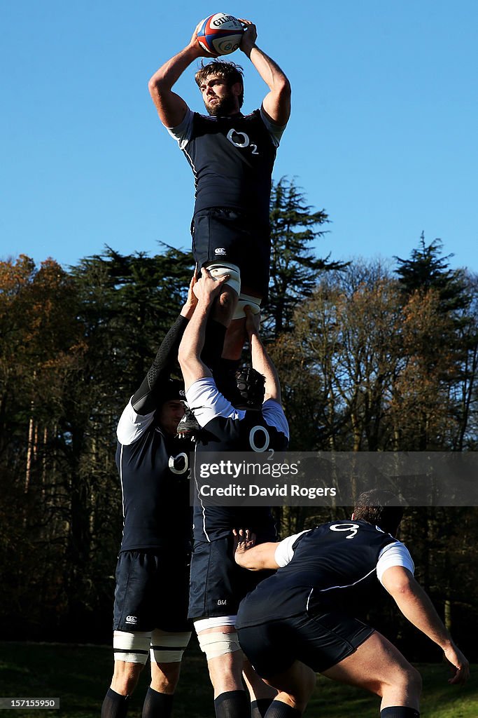 England Training Session