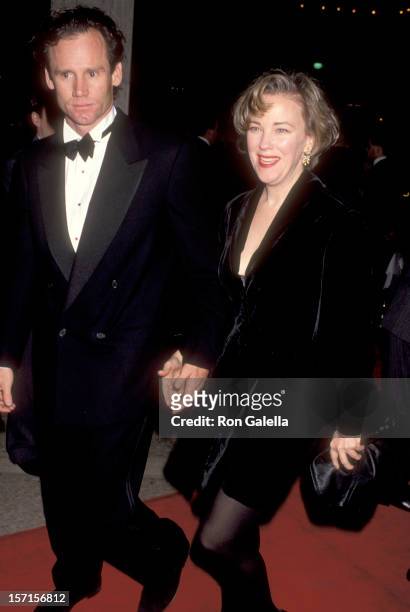 Actress Catherine O'Hara and husband Bo Welch attend the "Grand Canyon" Century City Premiere on December 15, 1991 at Cineplex Odoen Century Plaza...