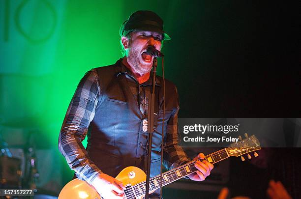 Jason Lancaster of Go Radio performs live onstage at The Irving Theater on November 28, 2012 in Indianapolis, Indiana.