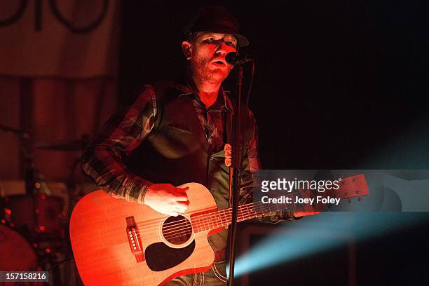 Jason Lancaster of Go Radio performs live onstage at The Irving Theater on November 28, 2012 in Indianapolis, Indiana.