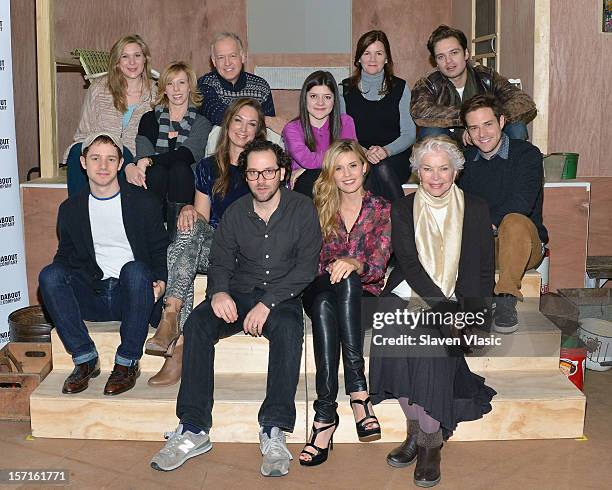 Chris Perfetti, Elizabeth Marvel, Director Sam Gold, Maggie Grace, Ellen Burstyn, Maddie Corman, Madeline Martin, Ben Rappaport, Cassie Beck, Reed...