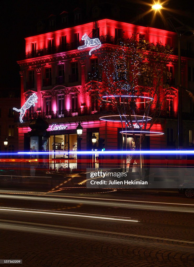 Christmas Illuminations 2012 In Paris