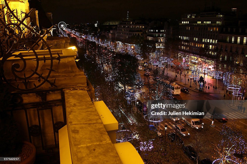 Christmas Illuminations 2012 In Paris