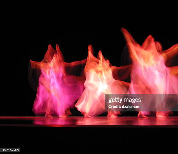 dancers iii - slow shutter stock pictures, royalty-free photos & images