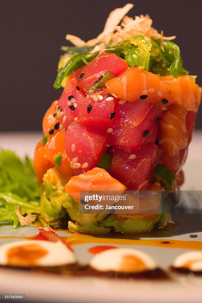 Ahi Tuna & Salmon Tartare