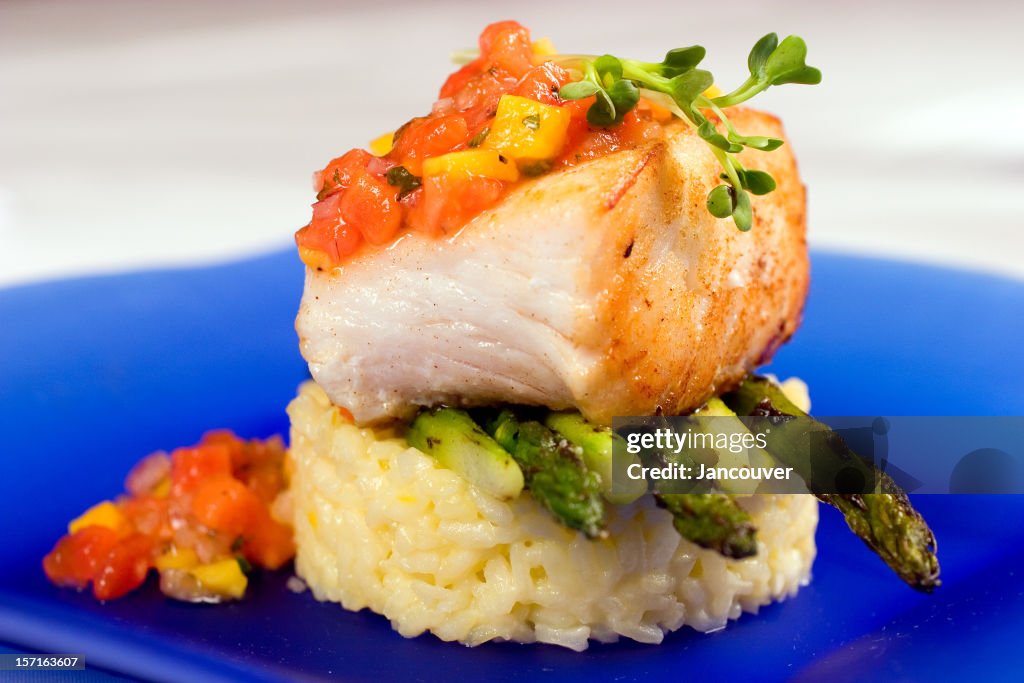 Northern Halibut Saffron