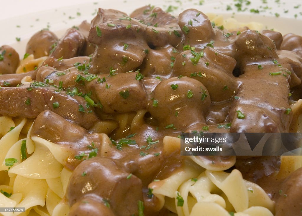 Beef Stroganoff