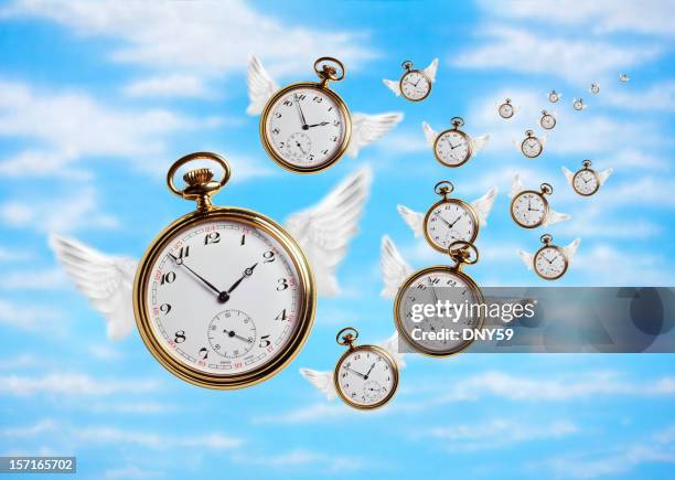 time flies 2 - procrastination stock pictures, royalty-free photos & images