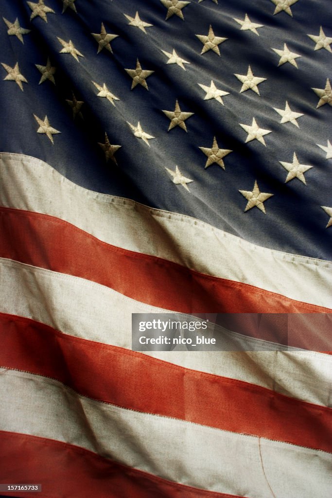 Old american flag