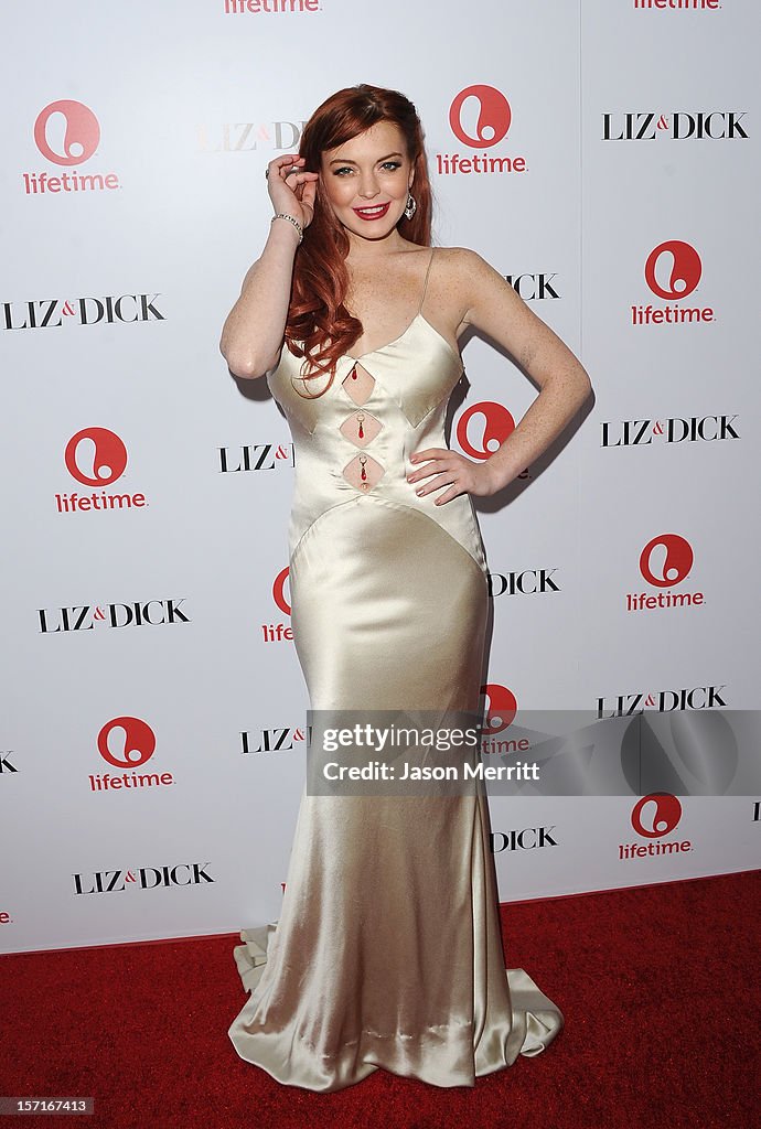 Premiere Of Lifetime's "Liz & Dick" - Arrivals