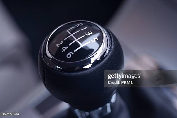 six speed  gearshift - gear shift stock pictures, royalty-free photos & images