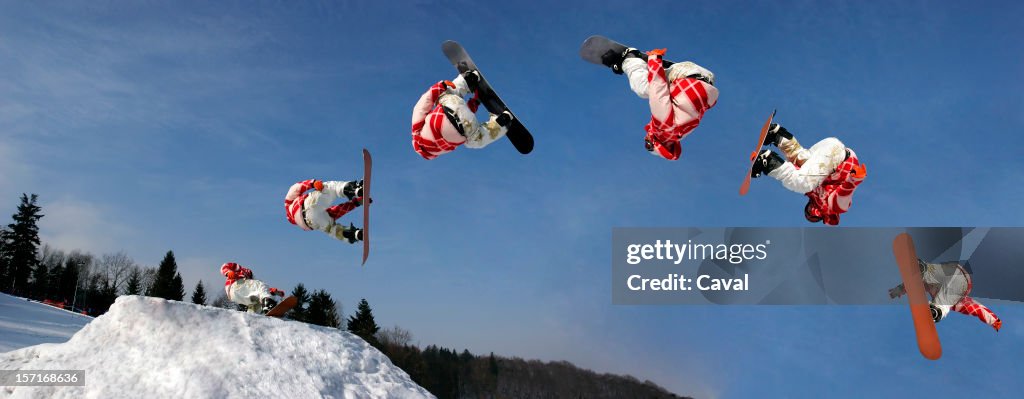 Faire du snowboard
