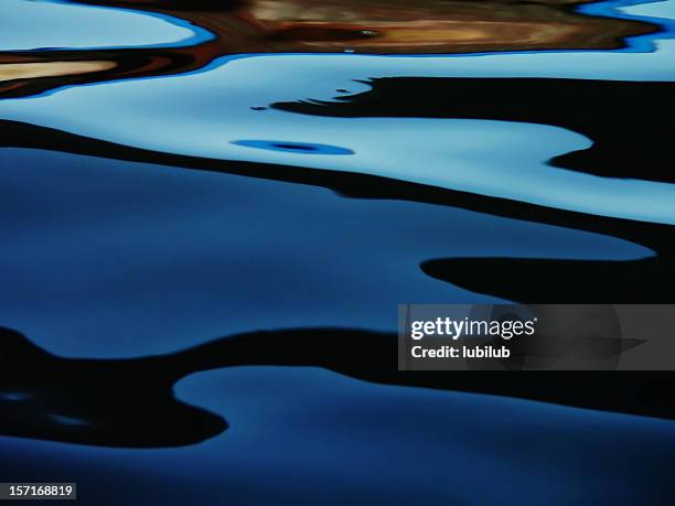 colorful water background abstract - water reflection stock pictures, royalty-free photos & images