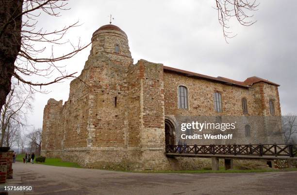 colchester castle - colchester stock pictures, royalty-free photos & images