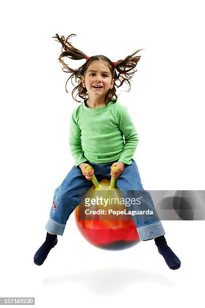active fun! - balls bouncing stock pictures, royalty-free photos & images