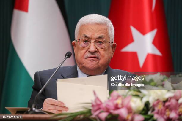President Recep Tayyip Erdogan welcomed Palestinian President Mahmoud Abbas, who is on an official visit to Turkey, with an official ceremony on July...
